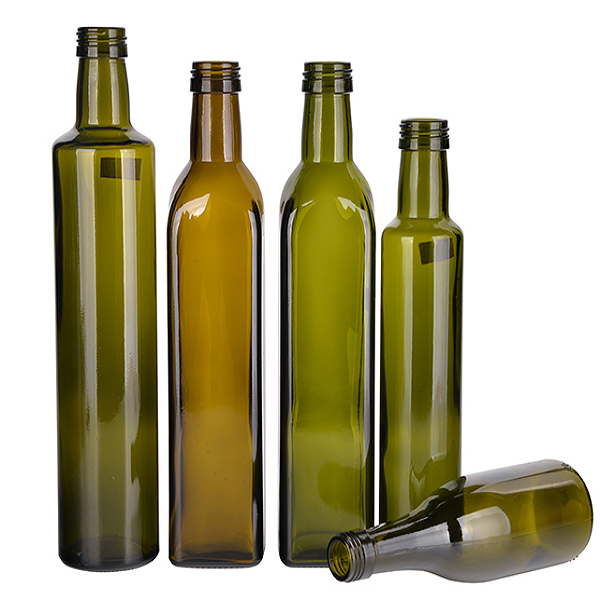 Super Lowest Price  Refillable Olive Oil Bottle  - Wholesale 150ml 250ml 500ml 750ml olive oil glass bottle Cui Can Glass