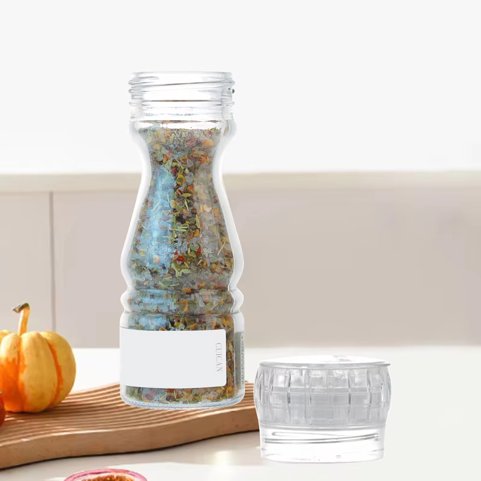 Wholesale glass seasoning jars