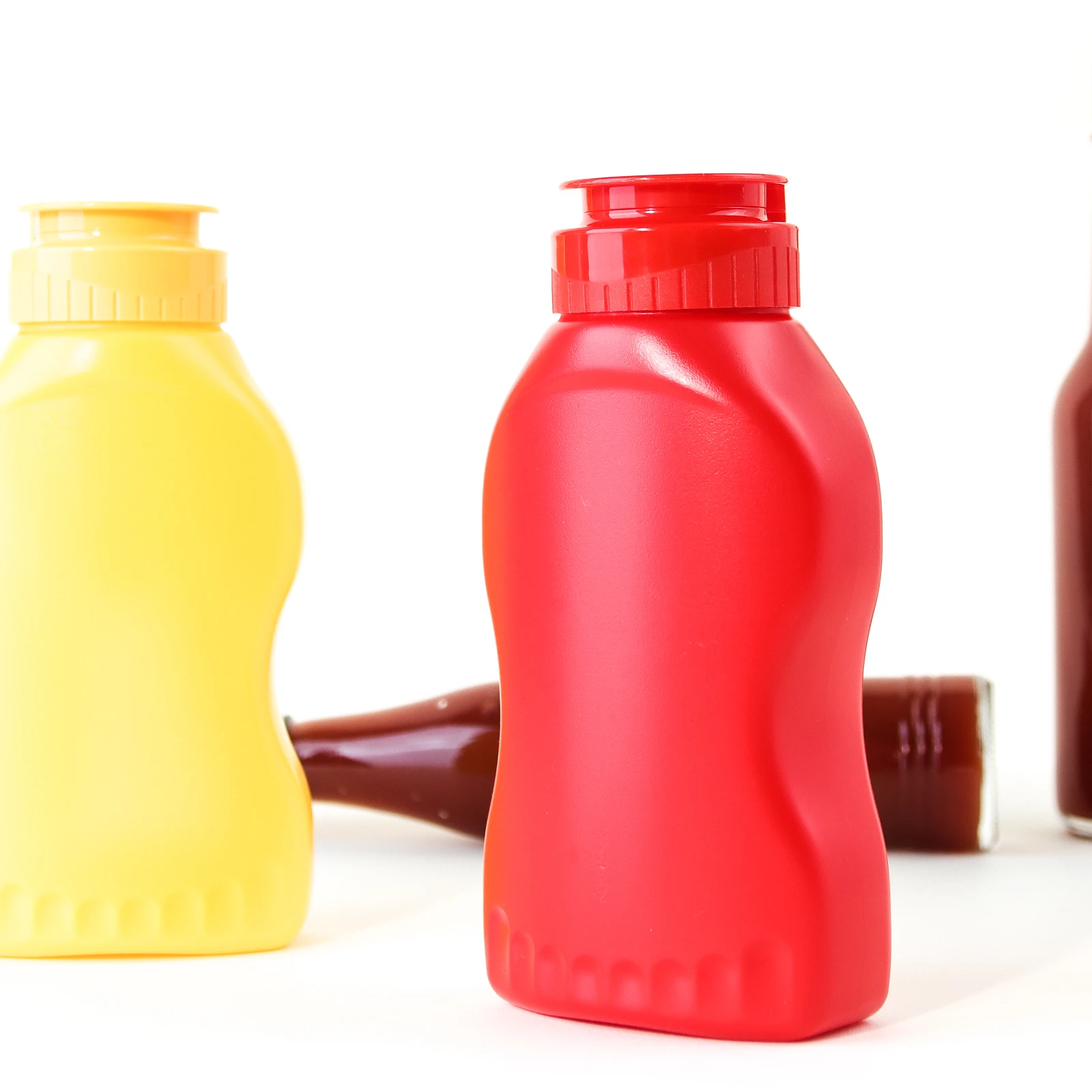 Wholesale 200ml Plastic Ketchup Bottle