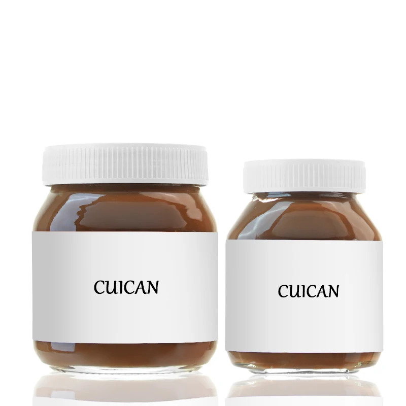 Custom Chocolate Sauce Glass Jar,180g,350g