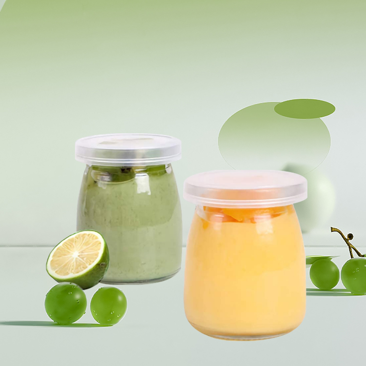 Wholesale OEM Glass Pudding Jar,50ml,100ml,150ml,200ml