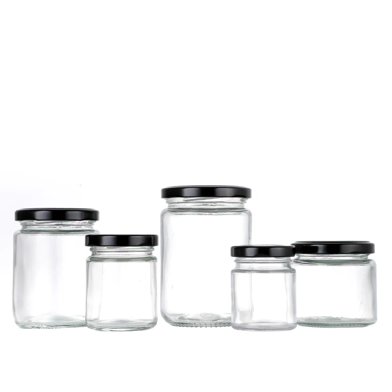 Customize Glass Jar for Food Packaging, 25ml,50ml,100ml,150ml,250ml,500ml,1000ml