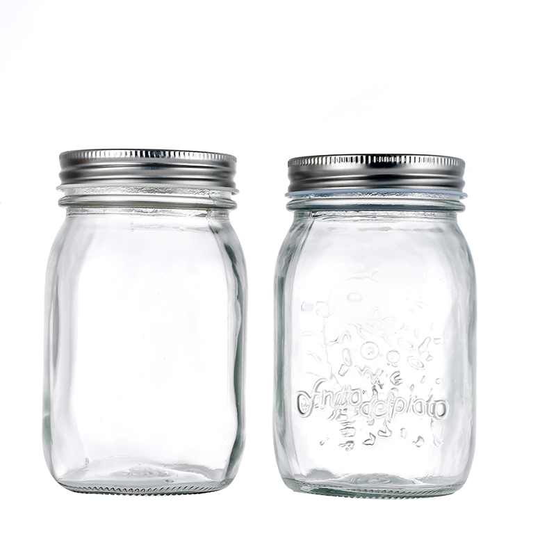 Custom Wholesale Wide Mouth Glass Jars 8oz DIY Transparent Clear Glass Mason  Jars with Lid Handle - China Mason Jar, Mason Jars with Lid