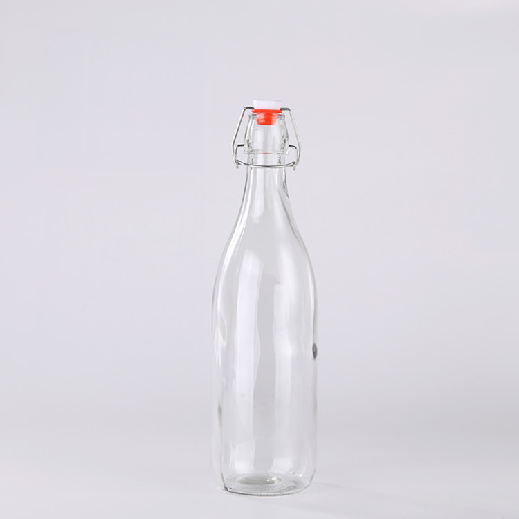 round shape 1 litre glass milk bottles wholesale