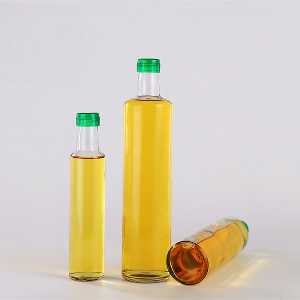 High Quality  Olive Oil Bottles Bulk  - round shape and square shape olive oil glass bottle  Cui Can Glass